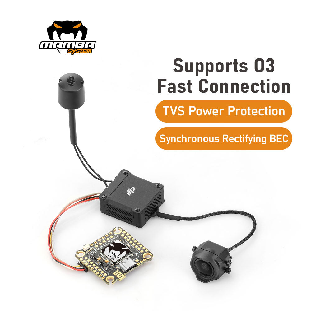 MAMBA MK4 H743 V2 55A/65A 128K Flight Control Stack 30mm/M3