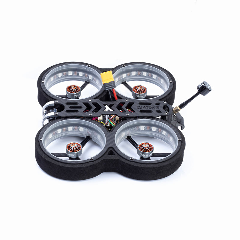 DIATONE MXC Taycan SW2812 LED Duct 3 inch Cinewhoop Freestyle Fpv Drone PNP/BNF version