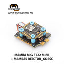 WINNERS' CHOICE-MAMBA MK4 F722 MINI F40/Reactor 44A/66A MINI Flight Controller Stack 20mm/M2