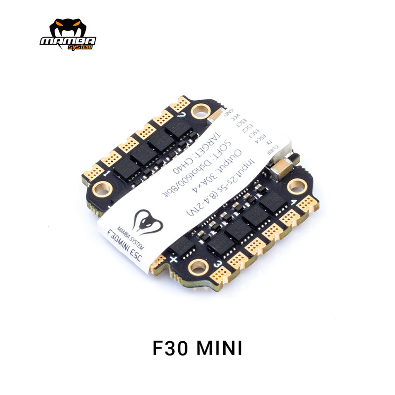 ESC-MAMBA F30MINI 2-5s 4 в 1 BLHeli_S Dshot600 Электронный регулятор скорости