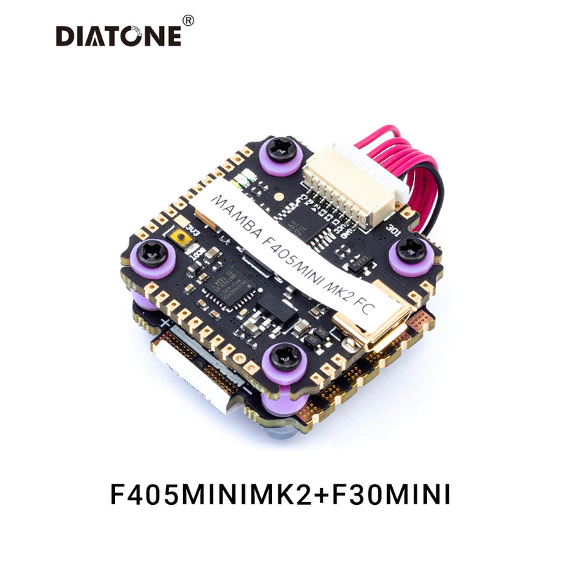 MAMBA F405 Mini MK2 F30MINI 30A 3-5S ESC Flight Controller Stack