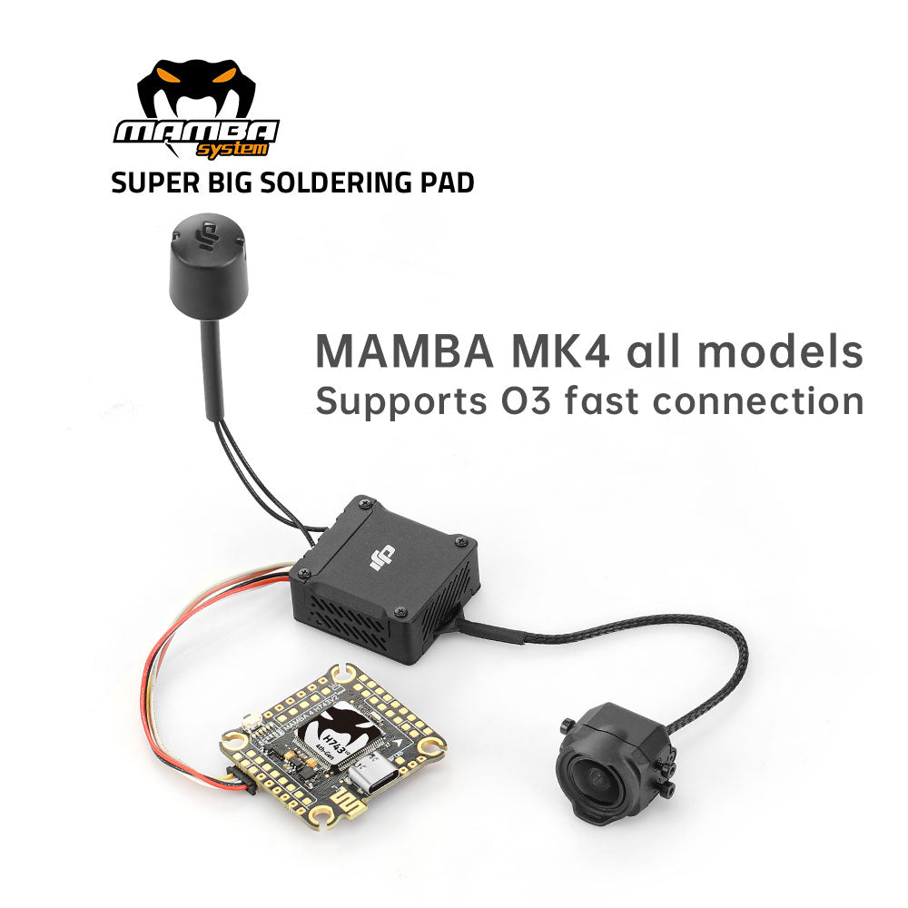 MAMBA MK4 H743 V2 55A/65A 128K AM32 Flight Control Stack 30mm/M3
