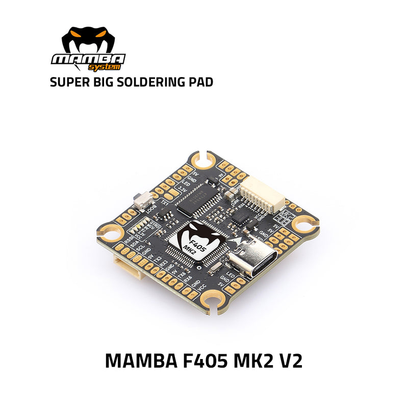 MAMBA F405MK2 V2 Flight Controller F40MK2/F55 Stack 30MM/M3