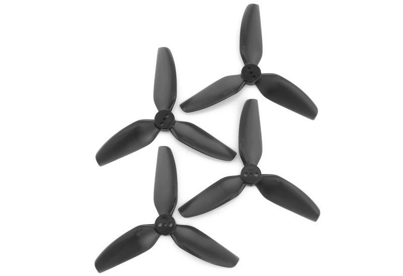 HQProp Прочный винт с 3 лопастями T2.5X2.5X3, черный (2 по часовой стрелке + 2 по часовой стрелке), поликарбонат