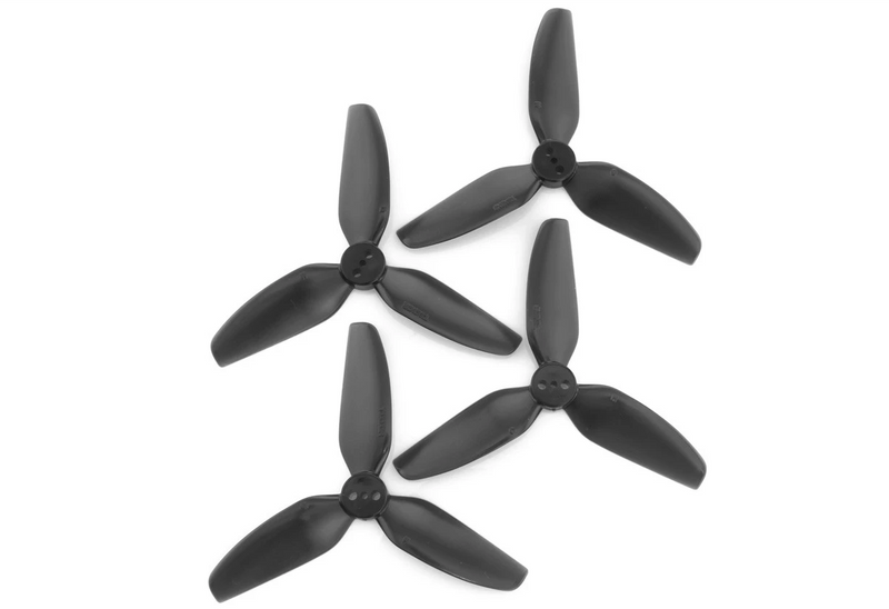 HQProp 3-Blades Durable Prop T2.5X2.5X3 Black (2CW+2CCW)-Poly Carbonate