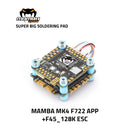 MAMBA MK4 F722 45A/F55A/F65A_128K 3-6S Flight Controller Stack 30mm/M3