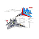 DIATONE F22/S27 Airplane Hobby Plane MPP Foam Toys RC Plane Kids Gift