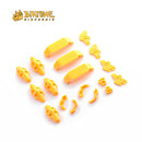 ROMA 5inch Injection White Plastical protector Suit