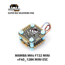 WINNERS' CHOICE-MAMBA MK4 F722 MINI F40/Reactor 44A/66A MINI Flight Controller Stack 20mm/M2