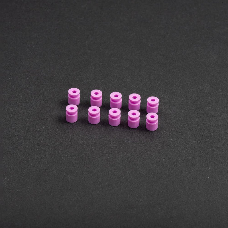 Mamba Stack Damping Acc -Silicone Rings/Standoff - M2 FC damping silicone Standoff purple - Accessories