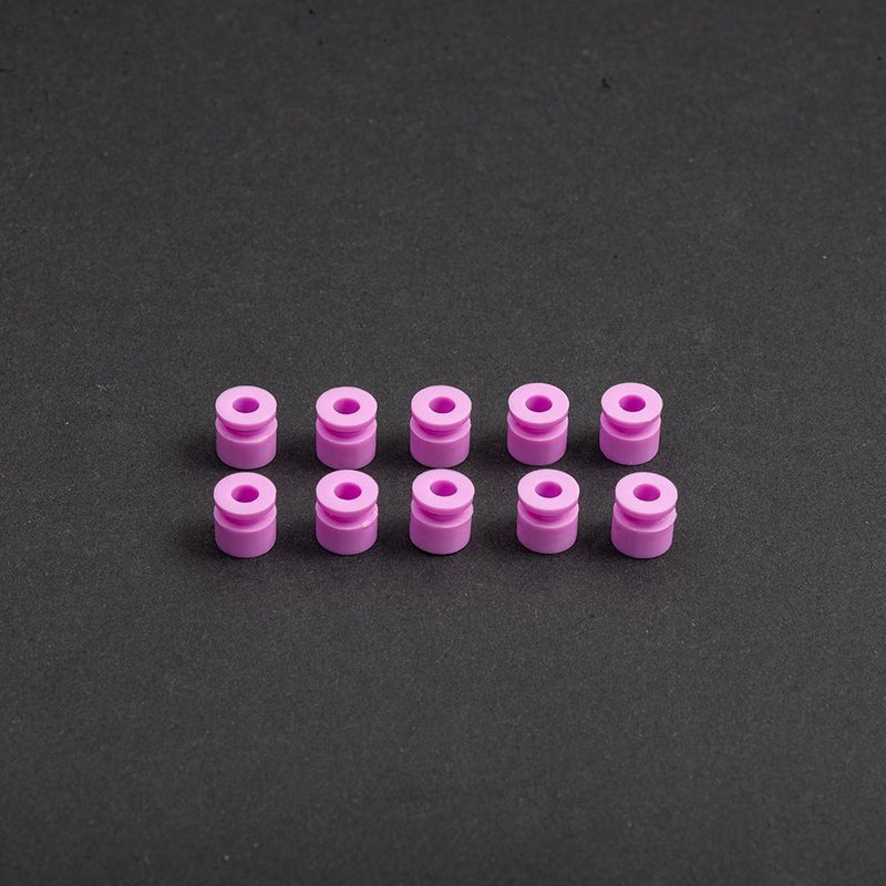Mamba Stack Damping Acc -Silicone Rings/Standoff - M3 FC damping silicone Standoff purple - Accessories
