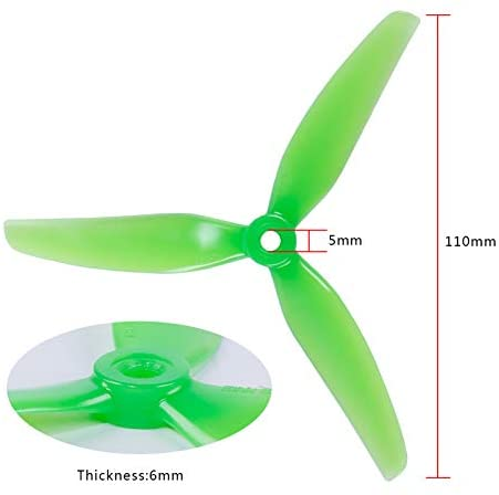 HQ Ethix S4 Lemon Lime (2CW+2CCW)-Poly Carbonate Propellers