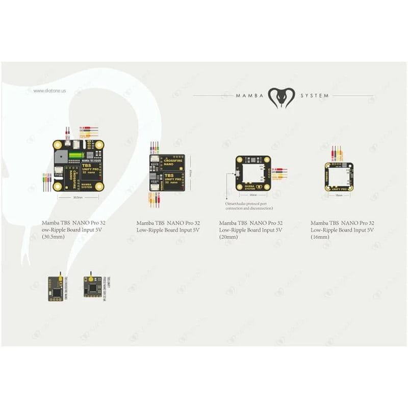 TBS Unify Pro32 Nano Adaptor Board 16*16 - VTX ADAPTOR